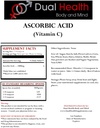 双健康体和心智1(1磅)每袋Ascorbic酸(维生素C)和MSM(甲基硫酰甲烷)