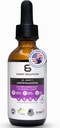 Emery博士的Ashwagandha Liquid Drops 有机萃取品 用于放松、精神清晰、自然平静和Mood,美国Vegan,30天供应