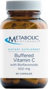 配有Bioflavonoids的代谢维他命增殖维生素C 500 mg- 补充设计为"胃上容易"(90 Capsules)