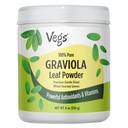 Graviola Soursop叶粉 - 单一起源,真绿色,有机Graviola叶粉 - Gentle Dried & HighPotency Soursop 配有强抗氧化剂,维生素 - 无糖,非GMO, 8 oz