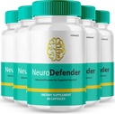 神经卫士脑部增生补品,用于记忆和焦点 Capsules 神经卫士高级公式脑健康支持药丸,超强神经卫士所有自然审查(5包)