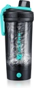 VOLTRX 摇摆瓶,Gallium USB C 可充电电蛋白混合剂,摇摆杯 蛋白质和换料摇摆,BPA Free,用Tritan制造,24oz