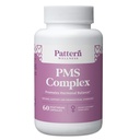 图案健康 PMS 综合体 – 月周期健康支持 – 维生素B6, 镁与草药提取 – 60 Vegan Capsules