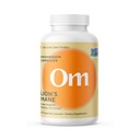 Om Lion's Mane Mushroom Capsules - 有机蘑菇补充剂和Nootropic - 记忆和焦点的大脑补充剂,180 Counter(60名服务员)