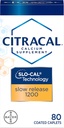 Citracal Calcium + D Slw 尺寸 80cmt Citrical Calcium + D 80 计数 (Pack of 4)