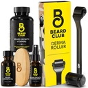 胡子俱乐部 Derma Roller & Requious Beard Kit - 胡子滚球,比尔油,比尔喷水,比尔维他命
