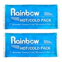 软冰包 重用 Gel Pack 2, 热冷胶冰包 损伤,头痛,联合疼痛缓解,舒适冰包 耐克,安克勒,膝盖,腿,肩,肘,腕,脚上的弹性治疗
