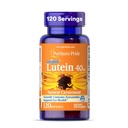 清教徒的骄傲Premium LutigoldTM Lutein Carotinoid 40mg 与Zeaxanthin的男女配角,眼科健康支持的饮食补充,8个月供应,120个易吞软胶