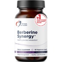 健康柏柏林协同设计 - Berberine HCL 400mg + Alpha Lipoic Acid 用于代谢,心脏健康+肝脏支持 - Vegan, Non-GMO Berberine 补编(60 Capsules)