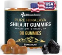 Shilajit Gummys -- -- 无糖喜马拉雅有机补充 -- -- 600mg Shilajit,90 Gummys for Energy & Wellness