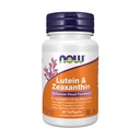 Nows食品补充品,Lutein & Zeaxanthin配有25毫克Lutein和5毫克Zeaxanthin,60软胶