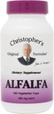 克里斯托弗的原始公式 单草药 Alfalfa - 100 vcaps, (Dr)