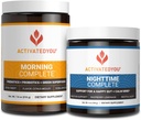 ActIVTED YOU 晨光 完整预生 Probiotics, 和绿色超级食品(Citrus Medley) & Nighttime Conference, Ashwaghanda (Raspberry Lemonade), 30种服务