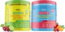 Keto Vitals Cherry Limeade Bundle 配水果冲 - 2 Pack Bundle Keto 电解质粉 - Keto-Friendly 配钾,镁,钠,钙 - Cherry Limeade 配水果冲