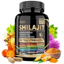 Shilajit 与 Sea Moss, Ashwagandha, Tongkat Ali - Shilajit Pure Himalayan 有机富尔维酸卡普勒斯 - 90