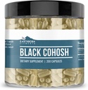 土生元素 黑色 Cohosh 200 卡普尔, 纯和未稀释, 无添加