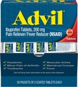 Advil Ibuprofen, 200mg, 2 计数( 50 包)