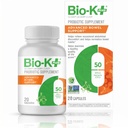 Bio-K+高级鲍尔支持Probiotic – 50亿 CPU – Vegan, Gluten-Free, 非GMO – 支持消化健康与规律 – 男女20 Capsules