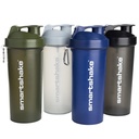 Smartshake Lite 4-Pack蛋白质沙克瓶 1000 ml → 34 oz - 防漏螺丝-on Lid - BPA 自由 - Unixex - Mist Gray,陆军绿,黑色,海军蓝