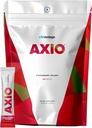 LifeVantage AXIO 常规能量饮用粉,Nootropic Supplement, Focus & Mood Support, 配有 L-theanine, 绿茶, B 维生素, DMAE, Quercetin & Pine Bark, 草莓喷洒, 30 包
