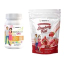 BariatricPal 30天Bariatric Vitamin Bundle(多维他命一日一号)! 与45mg的铁合金-橙色柑橘和钙 Citrate Soft Chews 500mg with Probiotics - 草莓卷轴)