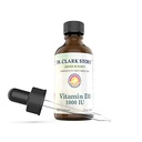 Clark Liquid Vitamin D博士 补充-1000 IU, 1 Fl Oz, 支持免疫系统和骨质健康