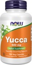 Now Foods Supplies, Yucca (Yucca spp.) 500 mg, 4:1 集中,草药补充, 100 Capsules