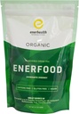 植物学 Enerfood Powdered Drinch Mix – 20种富含氯phy,维生素,抗氧化剂,生物氟化物,铁和矿物的有机超食品的混合体,用于解毒,能源,健康 – 14.1 oz