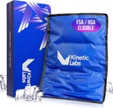 Kinetic Labs 伤痕可重复使用的冰包 - Back Pain Relief(11x14.5) - Back, Knee, Sheler, Hip 大型冰包