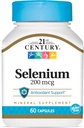 21世纪硒 200Mcg Capsules, 60 Counter (Pack of 2)