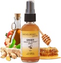 Mickelberry Gardens Immune 支持姜蜜喷洒 – 有机姜汁Shots & Syrup 用于豁免刺激,消化卫生和健康 – 2 Oz.