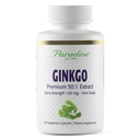 天堂草药 Ginkgo Biloba 提取剂 超级吸附剂 超纯度 Vegan 非转基因生物 Gluten Free, 120种蔬菜 Capsules