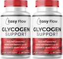 (2 Pack) 易流甘油,易流甘油支持 Capsules,Glyco优化剂公式,天然血船清洁剂,Premium 易流甘油支持 (120 Capsules)