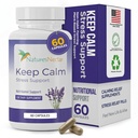 Nature's Nectar 焦虑和压力救济补充品 – 保持与 Ashwagandha, GABA, Magnesium & 5-HTP 的 Capsules – 神经和刺激性 Mood 支持 放松柠檬 巴尔姆 60 填充 Capsules
