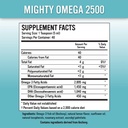 威力Omega 2500 Potent Omega 3 补编 - 2500 MG EPA DHA Per Teaspoon - 高剂量Omega 3 鱼油 - 南太平洋安非他明源 - Triglyceride Omegas 3 脂肪酸 3 补编