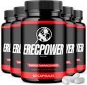 (5 Pack) Erecpower Pills, Erecpower 补充高级强性能组合, Erecpower Capsules 最大强性公式 Erecpower 在美国制造的全健康支持维生素(300 Capsules)