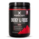 Wilderness Athlete - Energy & Focus 女性和男性能源预选赛 - Energy Power Drinking Mix with Natural Cafeine - 低卡,零糖 Wower - 30 servicting Tub (Wild Berry) (英语).