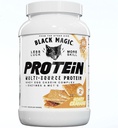 黑魔法多源Whey蛋白粉 - Whey, Egg, Casein Complex with Ezymes & MCT's Keto, 低糖预/后工作 Honey Graham Crackers Flavor 24g 2 LB, Pack of 1