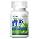 健康 A2Z® Mucus Relief DM| Dextermethorphan HBr 20mg| Guaifenesin 400mg| No Benzene | Cough, 即时释放,无涂装(50个数(一包))
