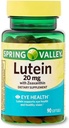 Lutein 配有 Zeaxnenthin 饮食补充品, 20 mg, 90 计数