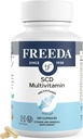 FREEDA SCD Multivitamin – Daily Multivitamin Supplement for Men and Women – Vegan, Gluten-Free, SCD 法律 – Kosher 认证成人维生素 – 特定碳水化合物 饮食友好 – 180 Capsules