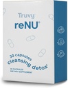 Truvy Renu Detox + 30 Counter + 消化支持 Capsules + 支持 Gut 平衡和自然消除 + 以植物为基础的内部清洁与健康公式