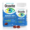 Bausch & Lomb Ocuvite 成人 50+ 眼维生素和矿物软胶 50 ea(12包)