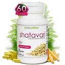 VH 营养 SHATAVARI → 700mg Asparagus racemosus 提取 → 女性生命力* 和再生 → 天然雌激素平衡 → → 支持激素健康和总体健康 → 60 Capsules