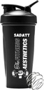 SADATT 28 OUNCE 蛋白质摇摆瓶用于健身和前期工作——无BPA型,漏液型,迪斯瓦舍安全
