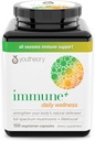 Youtheory Imune+ Daily Wellness - 有机蘑菇 - Beta Glucan - 维生素C,D3 & Zinc 150 植物帽
