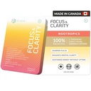 Focus & Clarity Nootropic Supplement — Brian Boost – L-Theanine, Cafeine, Lion's Mane, Magnesium, Vitamin B6 & B12 – 大脑支持,记忆,焦点与能源 – Mint Flavor (30 Chewables) (1)