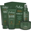 用于男性的 SheaMoisture Beard-Care Kit for Men, 包括洗涤, balm, 石油, 有条件者, 天然 Shea Butter & Maracuja 石油, 大礼物