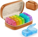 AUVON 每周药丸组织者 2 Times aday with PU Leather Bag, Travel AM PM Pill Box 7 Day with One-Side Open Design for easy filling, Portable Pill case for Vitamins, Medication, Supplements 互联网档案馆的存檔,存档日期2013-12-02. 每周药丸组织者 2 Times with PU Leather Bag, Travel AM PM Pill Box 7 Dision with One-Side Open Designal Design for Eublicing, Pill for Vitamins, Medication, Suplication, sults