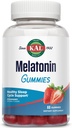 KAL Melatonin Gummys, Melatonin 5mg睡眠援助,健康放松,睡眠持续时间,质量,以及冷静支持公式,蔬菜,Gluten Free,天然草莓 Flavor, 30种服务, 60种古米